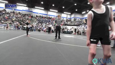 46 lbs Consi Of 16 #2 - Easton Hans, Lions Wrestling Academy vs Raleigh Whitlock, Norman Grappling Club