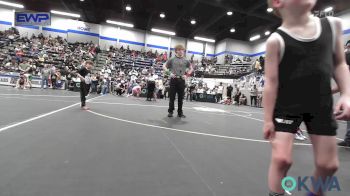 46 lbs Consi Of 16 #2 - Easton Hans, Lions Wrestling Academy vs Raleigh Whitlock, Norman Grappling Club