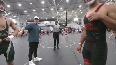 150 lbs Quarterfinals (8 Team) - Yoniel Brito, Barn Brother WC vs Duncan Harrington, Este Built Prime