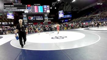 126 lbs Cons. Sub-rd Of 32 - Edward Vitu, OH vs Joseph Drewry, TN