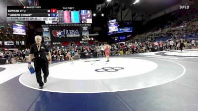 126 lbs Cons. Sub-rd Of 32 - Edward Vitu, OH vs Joseph Drewry, TN