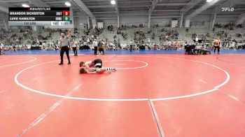 120 lbs Rr Rnd 2 - Brandon Bickerton, Team Shutt Mutts vs Luke Hamilton, Beach Boyz Wrestling Club