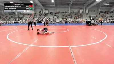 120 lbs Rr Rnd 2 - Brandon Bickerton, Team Shutt Mutts vs Luke Hamilton, Beach Boyz Wrestling Club