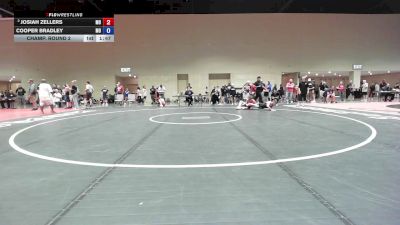 100 lbs Champ. Round 2 - Josiah Zellers, MO vs Cooper Bradley, MO