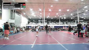 77 lbs Rr Rnd 3 - Francisca Opazo, Alpha Girlz vs Addison Nardella, Central Pennies