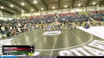 110 lbs Round 1 (4 Team) - Riker Ohearon, Utah Gold vs Chase Hemphill, Crooks County