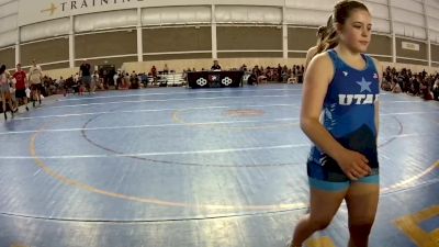 140 lbs Quarters - Lauren Scott, Colorado vs Alexandra Gates, Utah