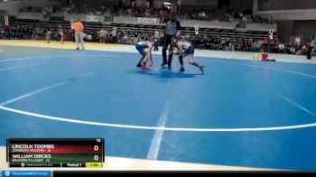 75 lbs Finals (8 Team) - Lincoln Toombs, Zumbrota-Mazeppa vs William Dircks, Brainerd/Pillager