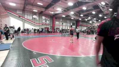135 lbs Champ. Round 3 - Azlyn Rivas, Mission Viejo vs Bryleigh Delis, Paloma Valley