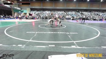 67 lbs Consolation - Taetem Kunze, Salem Elite Mat Club vs Jesse Espinoza, Total Kaos Wrestling Club