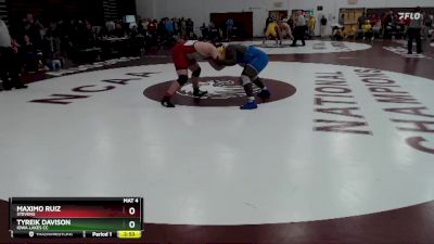 285 lbs Cons. Round 3 - Maximo Ruiz, Stevens vs Tyreik Davison, Iowa Lakes CC