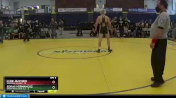 172 lbs Semifinals (4 Team) - Luke Janosko, Wantagh Sr High vs Edras Hernandez, Brentwood High Sch