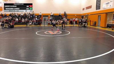 103 lbs Quarterfinal - Mohamed Ahmed, Lackawanna vs Ameer Alawan, Amherst