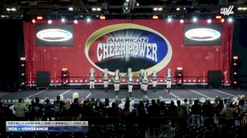 XCA - Vengeance [2026 L1 Junior - D2 - Small Day 2] 2026 Cheer Power Grand Nationals