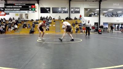 165 lbs Cons. Semi - Hunter Buckland, Ohio Northern vs Nicholas Brunst, Baldwin Wallace