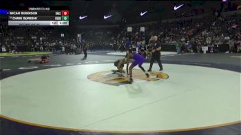 106 lbs Round Of 32 - Micah Robinson, Oakland Tech (OS) vs Chris Qureshi, Fountain Valley (SS)