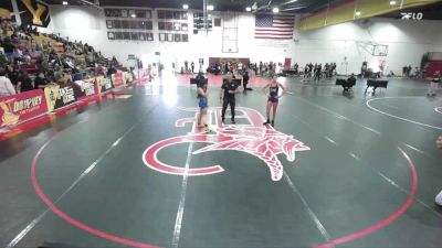 120-125 lbs Round 4 - Sydney Tarlow, GWC/TIGERS vs Emma Reyna, Downey High School Wrestling