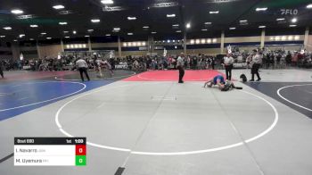 116 lbs Round Of 16 - Isaac Navarro, Júnior Panthers vs Miles Uyemura, Pa'i'ai Platoon