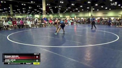 155 lbs Cross Bracket (8 Team) - Josie Houk, Wyoming vs Ryann Reeves, Charlie`s Angels-IL