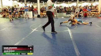 80 lbs Round 1 (6 Team) - Gavin Dugan, Pursuit WA vs David Wesierski, 84 Athletes