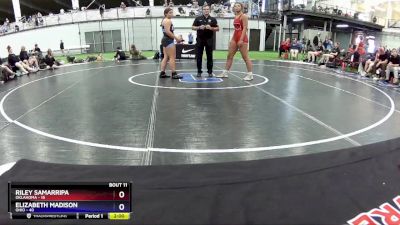 170 lbs Round 3 (8 Team) - Riley Samarripa, Oklahoma vs Elizabeth Madison, Ohio