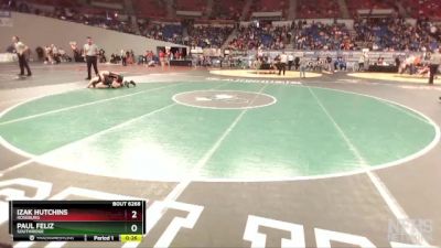 6A-138 lbs Cons. Round 2 - Izak Hutchins, Roseburg vs Paul Feliz, Southridge