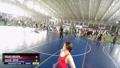 115 lbs 1st Place Match - Nolan Carlson, Champions Wrestling Club vs Samuel Wood, Sanderson Wrestling Academy