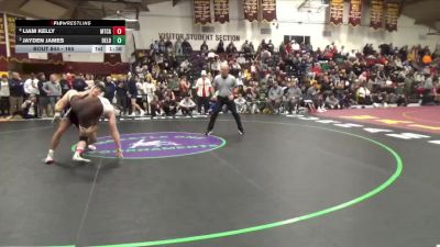 165 lbs Semifinal - Liam Kelly, Mount Carmel vs Jayden James, Delbarton