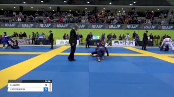 KEVIN JAVIER MAHECHA vs ISAAC DOEDERLEIN 2018 European Jiu-Jitsu IBJJF Championship
