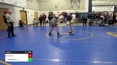 285 lbs Consy 6 - Ben Lloyd, Mt. Lebanon vs Logan Middleton, Parkersburg South-WV