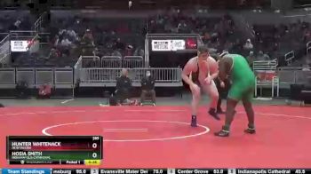 285 lbs Cons. Round 1 - Hosia Smith, Indianapolis Cathedral vs Hunter Whitenack, New Prairie