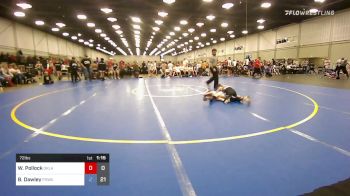 72 lbs Rr Rnd 1 - Westin Pollock, Oklahoma Boys vs Brycen Dawley, POWA