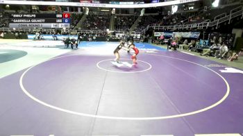 120 lbs Cons. Round 2 - Emily Phelps, Chenango Forks vs Gabriella Gelnett, Lockport