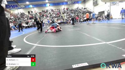 112 lbs Rr Rnd 2 - Aaden Dotson, Claremore Wrestling Club vs Kayson Graham, Tiger Trained Wrestling