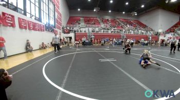 52 lbs Semifinal - Eric Barkhimer, Choctaw Ironman Youth Wrestling vs Randy Wanzer, Chandler Takedown Club