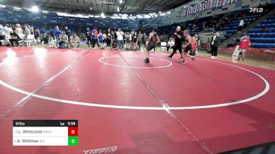 97 lbs Semifinal - Lincoln Whitcome, Immortal Athletics WC vs Ashur Whitmer, Big Game Wrestling Club