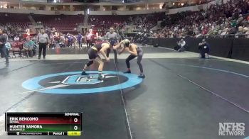 4A 114 lbs Semifinal - Erik Bencomo, Deming vs Hunter Samora, Bloomfield