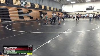 134 lbs Cons. Round 3 - Joyner Jacob, Lone Star Middle School vs Adrian Padraza, South Middle School