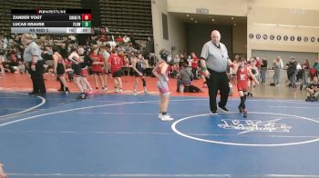 65 lbs Rr Rnd 3 - Zander Vogt, SAVAGE Wrestling Academy - ESC vs Lucas Krause, F.L.O.W. - ESC