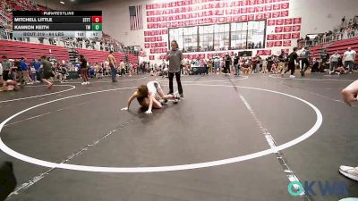 64 lbs Semifinal - Mitchell Little, Standfast vs Kannon Keith, Tuttle Wrestling