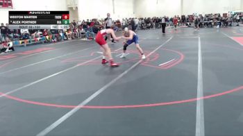 133 lbs Champ. Round 1 - Weston Marten, Tracy-Milroy-Balaton-Westbrook-Walnut Grove vs Alex Portner, New Ulm Area