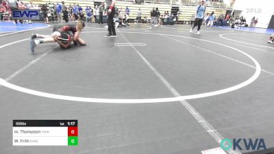 105 lbs Final - Miyah Thompson, Team Of Hard Knox vs Weslee Frith, Duncan Demon Wrestling