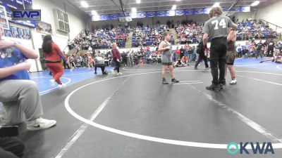 110-120 lbs Rr Rnd 2 - Hudson Lemons, Duncan Demons vs Lincoln Mosby, Wyandotte Youth Wrestling