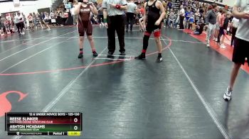 125-130 lbs Round 2 - Reese Slinker, Southern Boone Wrestling Club vs Ashton McAdams, Eldon Takedown Team