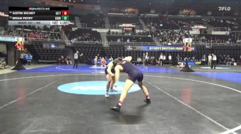 165 lbs Cons. Round 2 - Brian Petry, Cornell College vs Justin Richey, Gettysburg