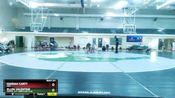 120 lbs Round 2 - Hannah Carty, SWC vs Ellen Valentine, Capital City Wrestling Club