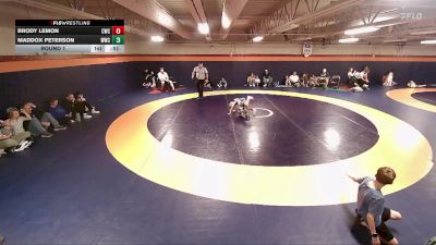 43-47 lbs Round 1 - Maddox Peterson, Westlake Wrestling Club vs Brody Lemon, Champions Wrestling Club