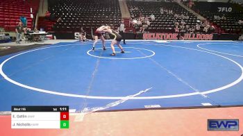 132-136 lbs Rr Rnd 2 - Evan Gatlin, Unaffiliated vs Jacob Nicholls, HURRICANE WRESTLING ACADEMY