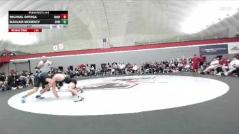 157 lbs Finals (2 Team) - Michael Ortega, Indianapolis vs Maclain Morency, Grand Valley State