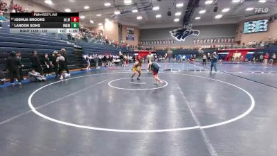 132 lbs Cons. Round 3 - Landon Song, Frisco Memorial vs Joshua Brooks, Allen White